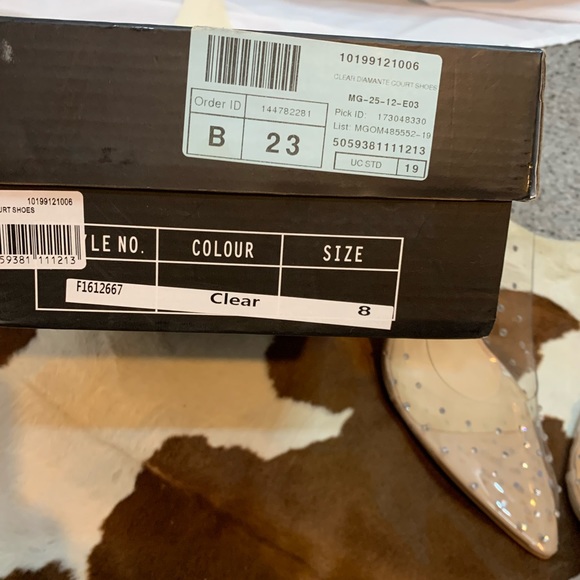 Transparent Embellished Heels - Picture 4 of 4